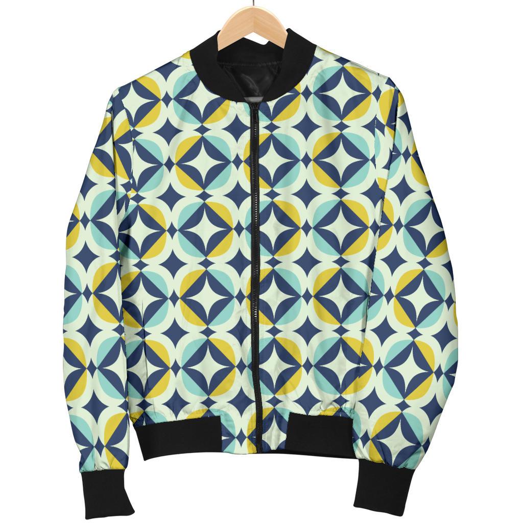 Swedish Design Pattern Women Casual Bomber Jacket