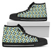 Swedish Design Pattern Women High Top Shoes