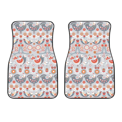 Swedish Nordic Design Print Car Floor Mats