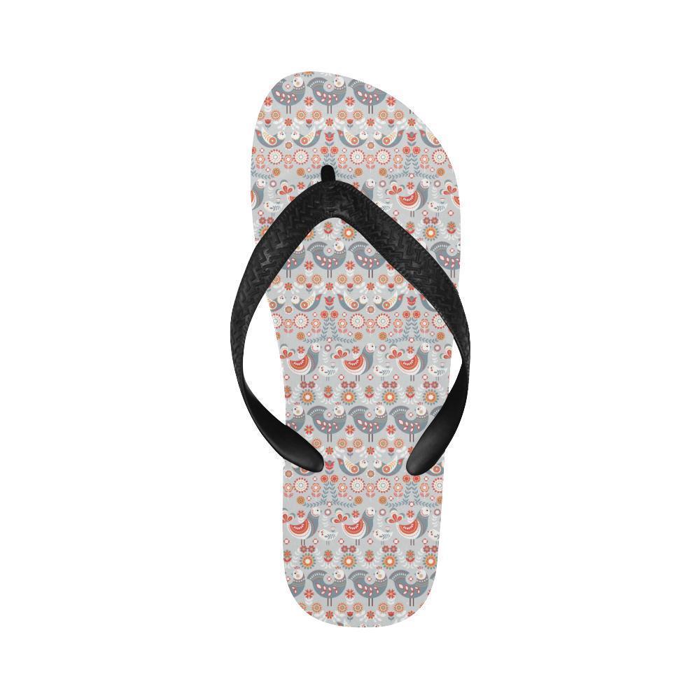 Swedish Nordic Design Print Flip Flops-JTAMIGO.COM