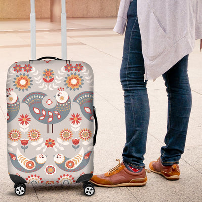 Swedish Nordic Design Print Luggage Cover Protector