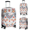 Swedish Nordic Design Print Luggage Cover Protector