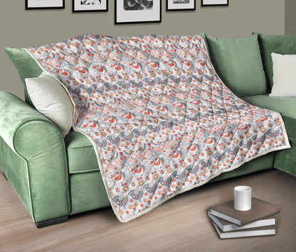 Swedish Nordic Design Print Premium Quilt-JTAMIGO.COM