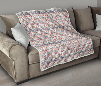 Swedish Nordic Design Print Premium Quilt-JTAMIGO.COM