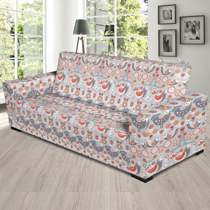 Swedish Nordic Design Print Sofa Slipcover-JTAMIGO.COM