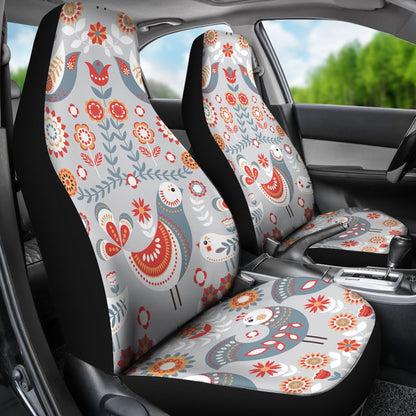 Swedish Nordic Design Print Universal Fit Car Seat Covers