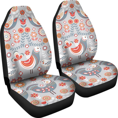Swedish Nordic Design Print Universal Fit Car Seat Covers