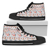 Swedish Nordic Design Print Women High Top Shoes