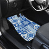 Swedish Print Pattern Car Floor Mats