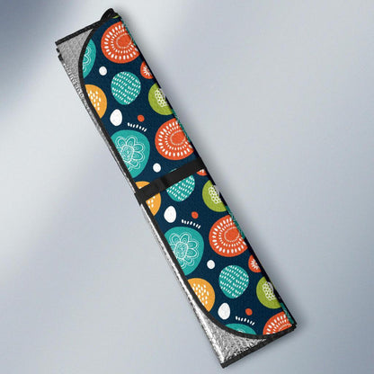 Swedish Themed Design Car Sun Shade For Windshield