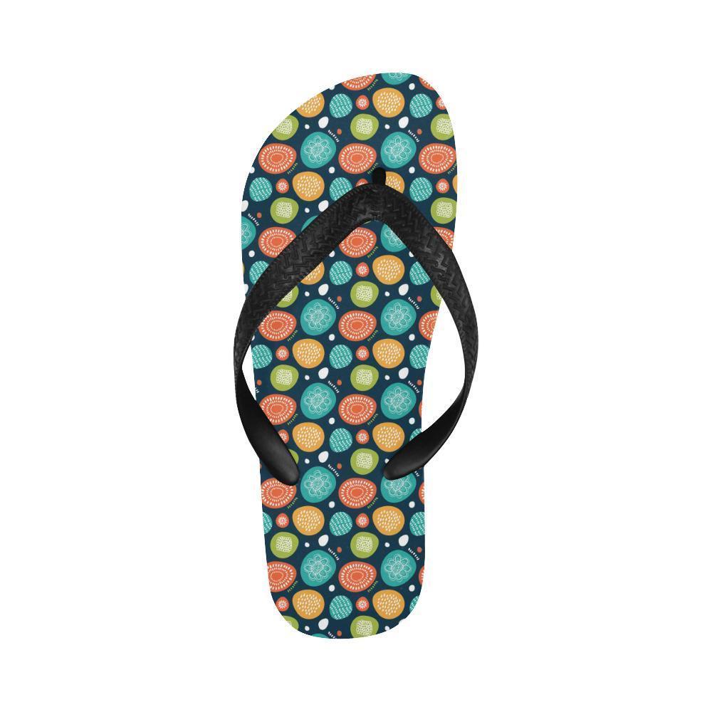 Swedish Themed Design Flip Flops-JTAMIGO.COM
