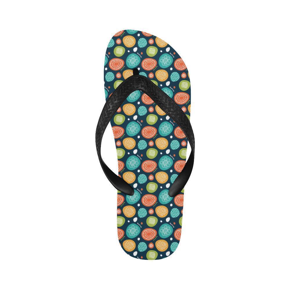 Swedish Themed Design Flip Flops-JTAMIGO.COM