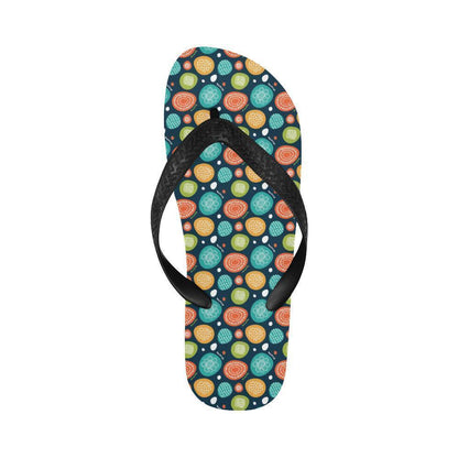 Swedish Themed Design Flip Flops-JTAMIGO.COM