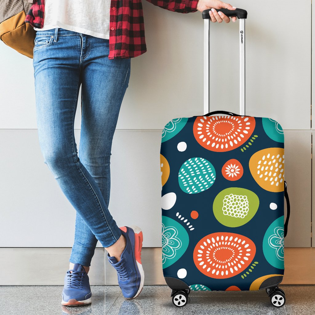 Swedish Themed Design Luggage Cover Protector