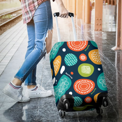 Swedish Themed Design Luggage Cover Protector