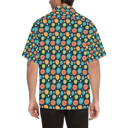 Swedish Themed Design Men Aloha Hawaiian Shirt