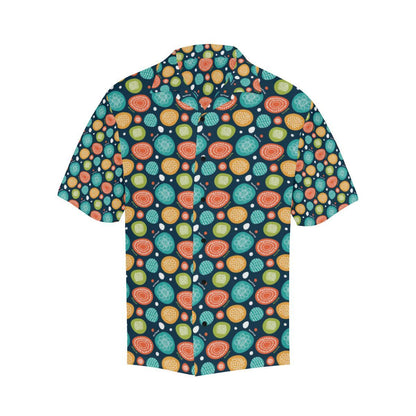 Swedish Themed Design Men Aloha Hawaiian Shirt