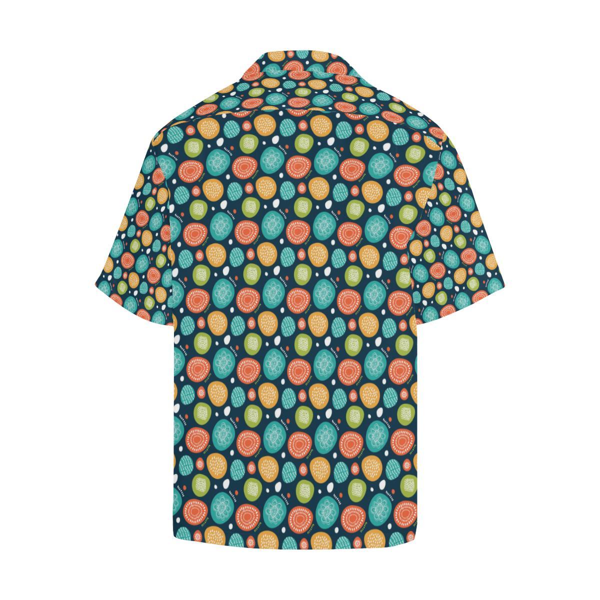 Swedish Themed Design Men Aloha Hawaiian Shirt