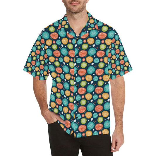 Swedish Themed Design Men Aloha Hawaiian Shirt