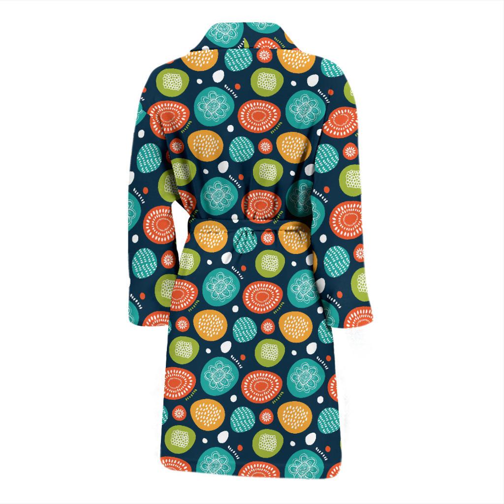 Swedish Themed Design Men Bath Robe-JTAMIGO.COM