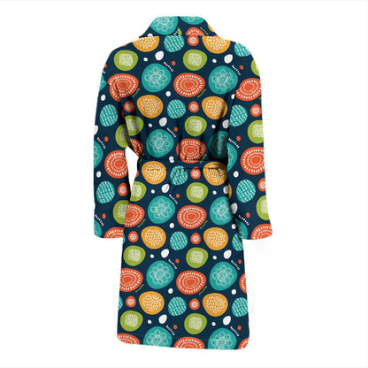 Swedish Themed Design Men Bath Robe-JTAMIGO.COM
