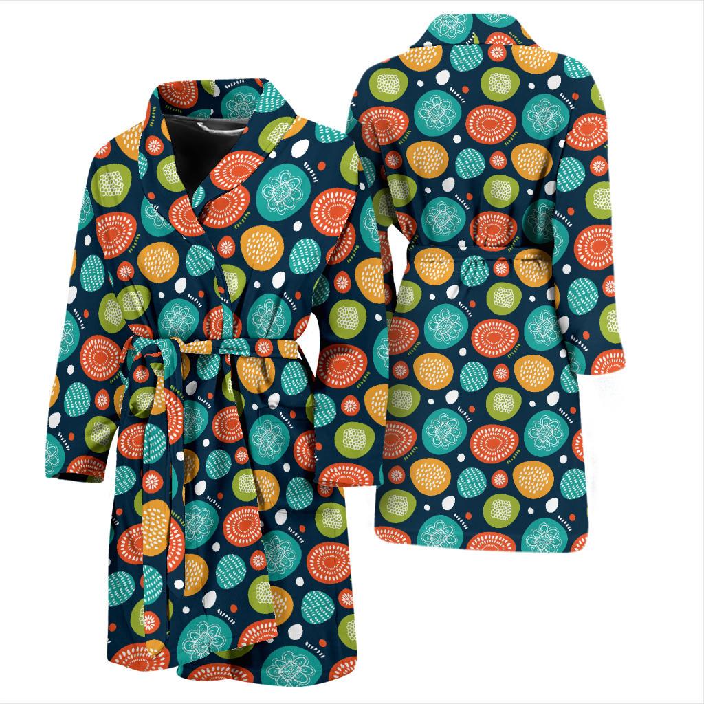 Swedish Themed Design Men Bath Robe-JTAMIGO.COM