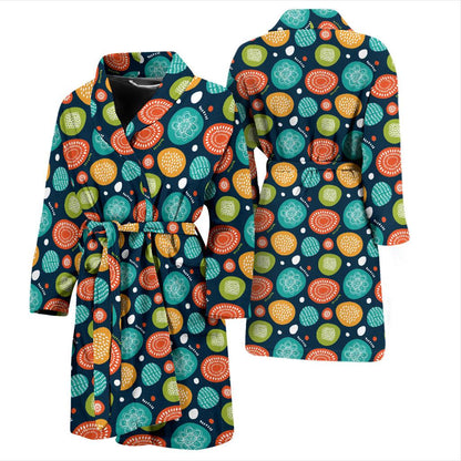 Swedish Themed Design Men Bath Robe-JTAMIGO.COM