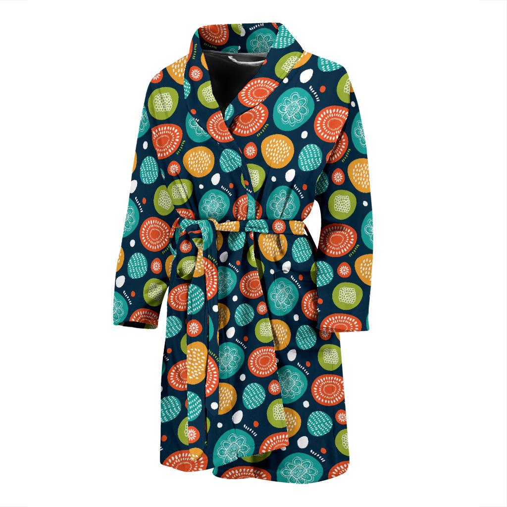 Swedish Themed Design Men Bath Robe-JTAMIGO.COM