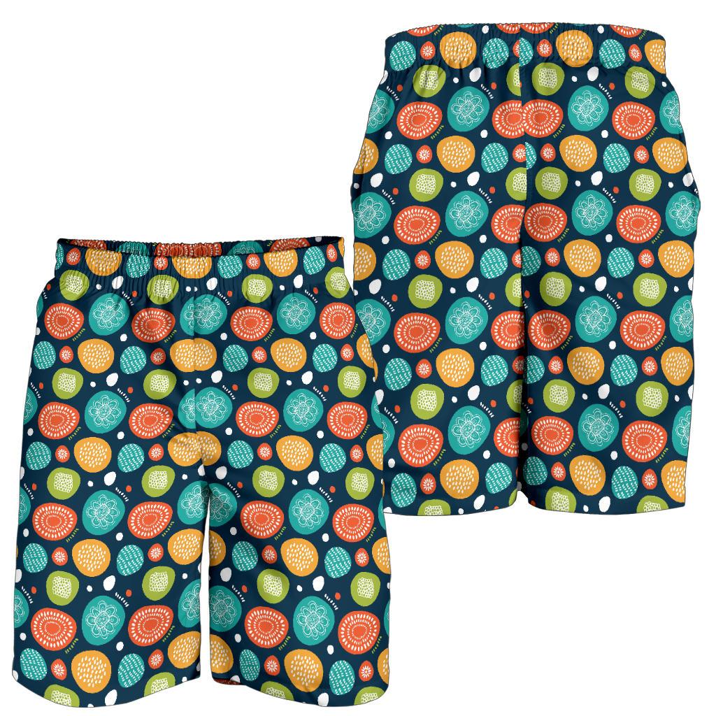 Swedish Themed Design Mens Shorts-JTAMIGO.COM