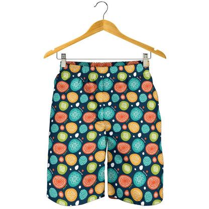 Swedish Themed Design Mens Shorts-JTAMIGO.COM