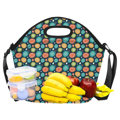 Swedish Themed Design Neoprene Lunch Bag (Model 1669)(Large)-JTAMIGO.COM