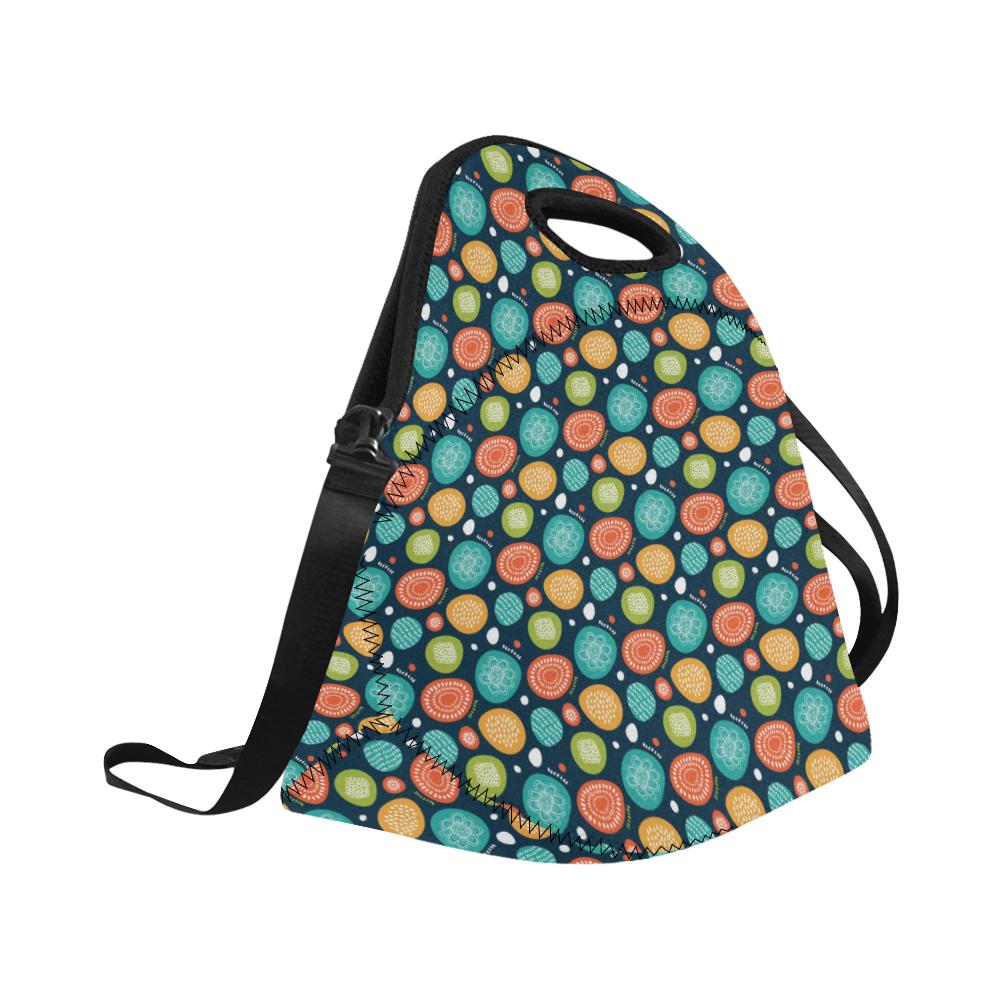Swedish Themed Design Neoprene Lunch Bag (Model 1669)(Large)-JTAMIGO.COM