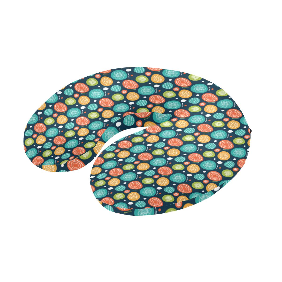 Swedish Themed Design U-Shaped Travel Neck Pillow-JTAMIGO.COM
