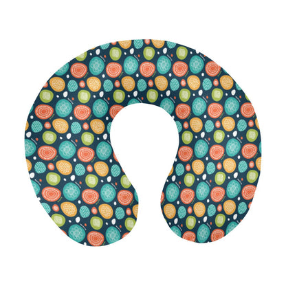 Swedish Themed Design U-Shaped Travel Neck Pillow-JTAMIGO.COM