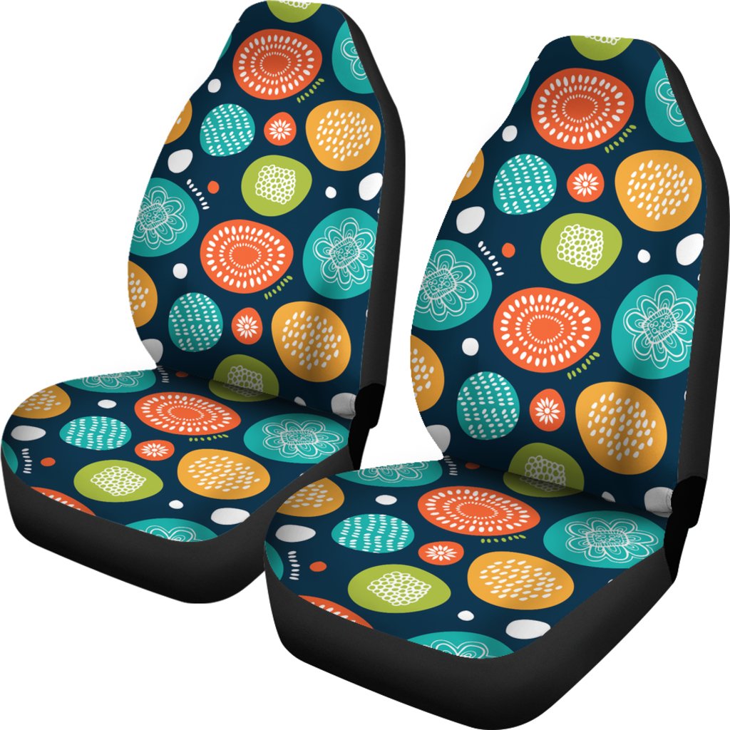 Swedish Themed Design Universal Fit Car Seat Covers