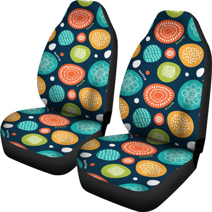 Swedish Themed Design Universal Fit Car Seat Covers