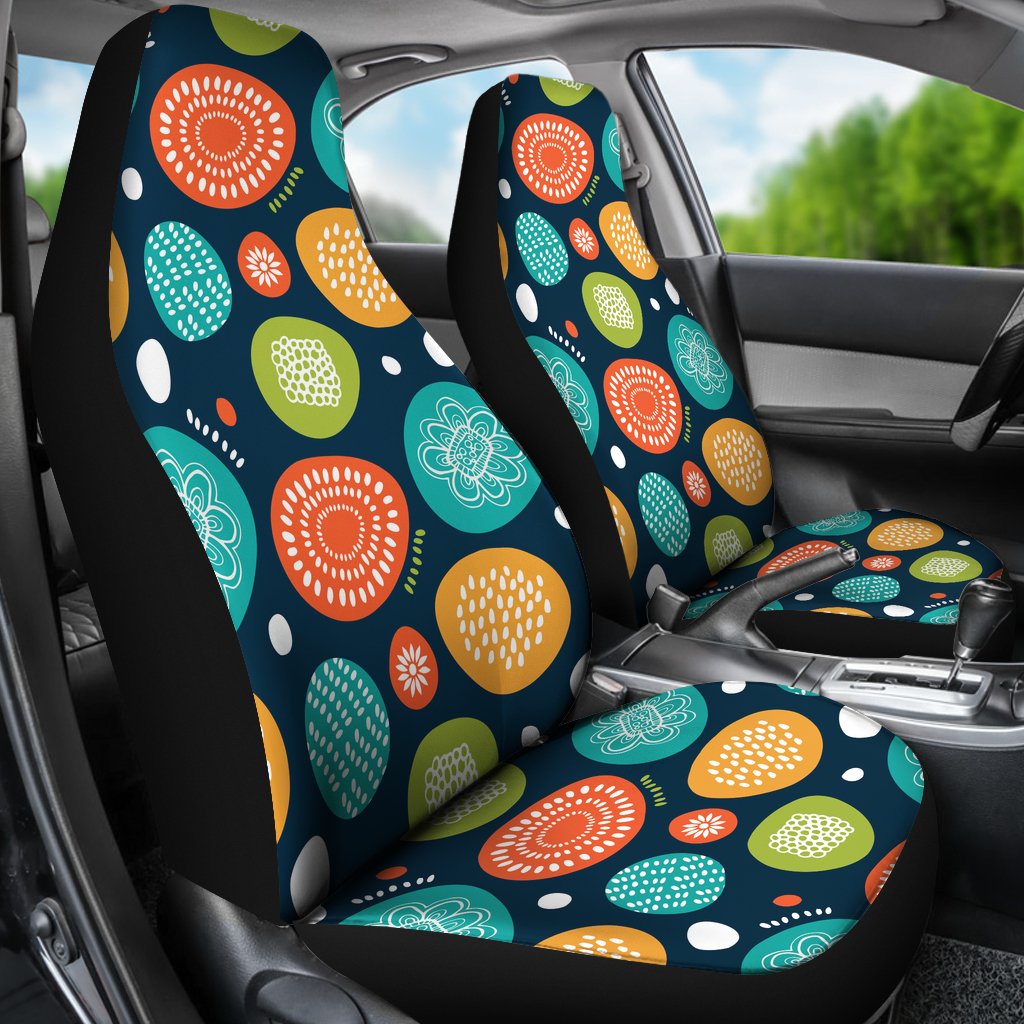 Swedish Themed Design Universal Fit Car Seat Covers