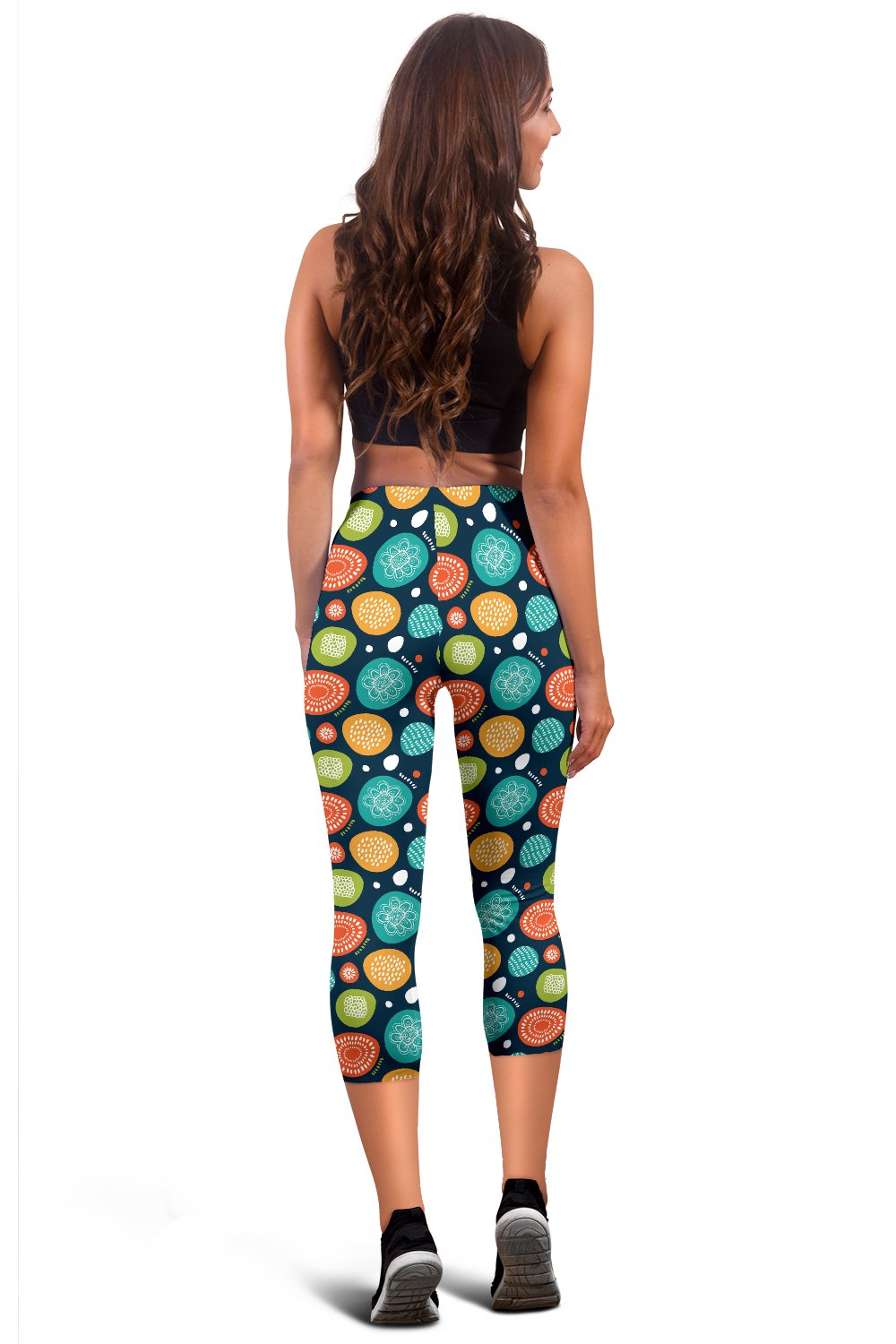 Swedish Themed Design Women Capris