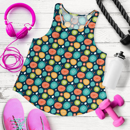 Swedish Themed Design Women Racerback Tank Top