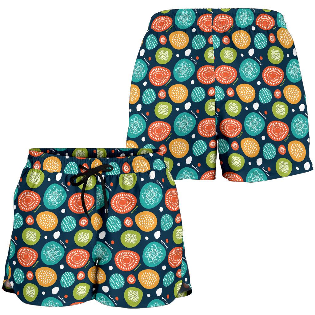 Swedish Themed Design Women Shorts-JTAMIGO.COM