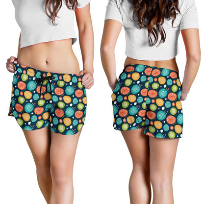 Swedish Themed Design Women Shorts-JTAMIGO.COM