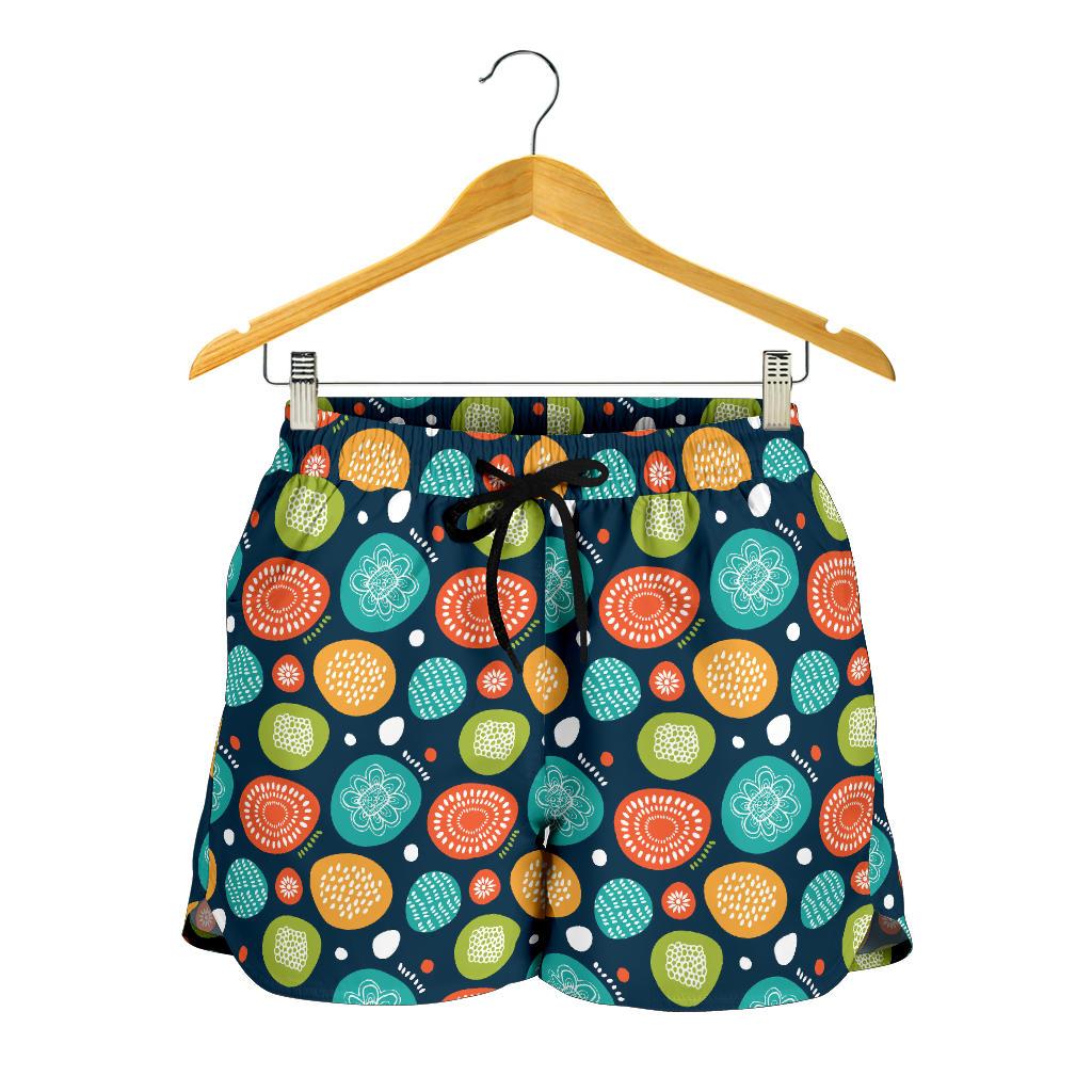 Swedish Themed Design Women Shorts-JTAMIGO.COM