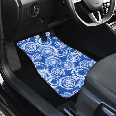 Tie Dye Blue Design Print Car Floor Mats