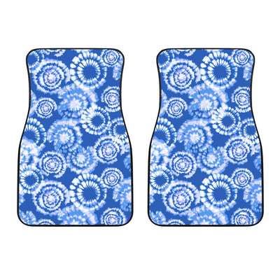 Tie Dye Blue Design Print Car Floor Mats