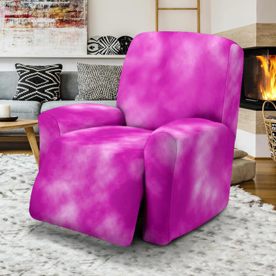 Tie Dye Pink Design Print Recliner Slipcover-JTAMIGO.COM
