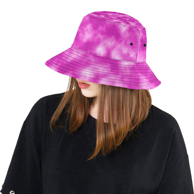 Tie Dye Pink Design Print Unisex Bucket Hat