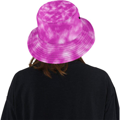 Tie Dye Pink Design Print Unisex Bucket Hat