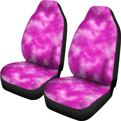 Tie Dye Pink Design Print Universal Fit Car Seat Covers