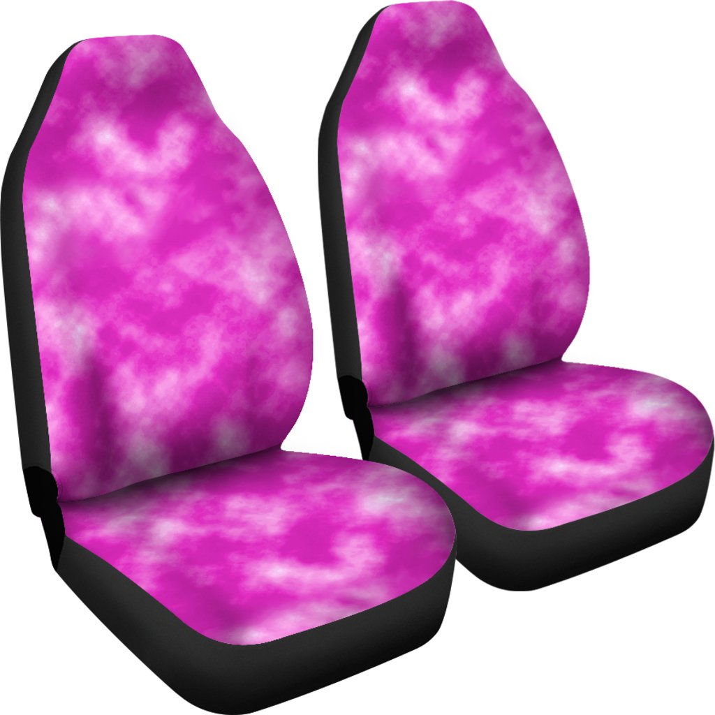 Tie Dye Pink Design Print Universal Fit Car Seat Covers