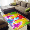 Tie Dye Rainbow Themed Print Area Rugs-JTAMIGO.COM